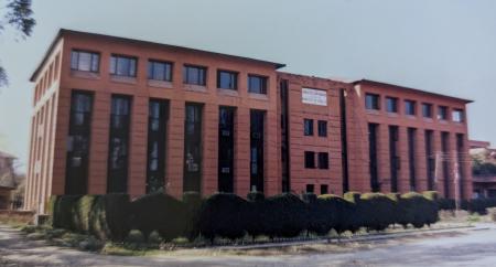 Louis I Kahn designed building in Kathmandu